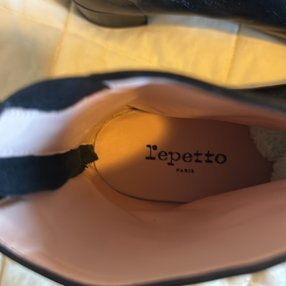 Repetto noir boots kitten heel - Picture 5 of 11